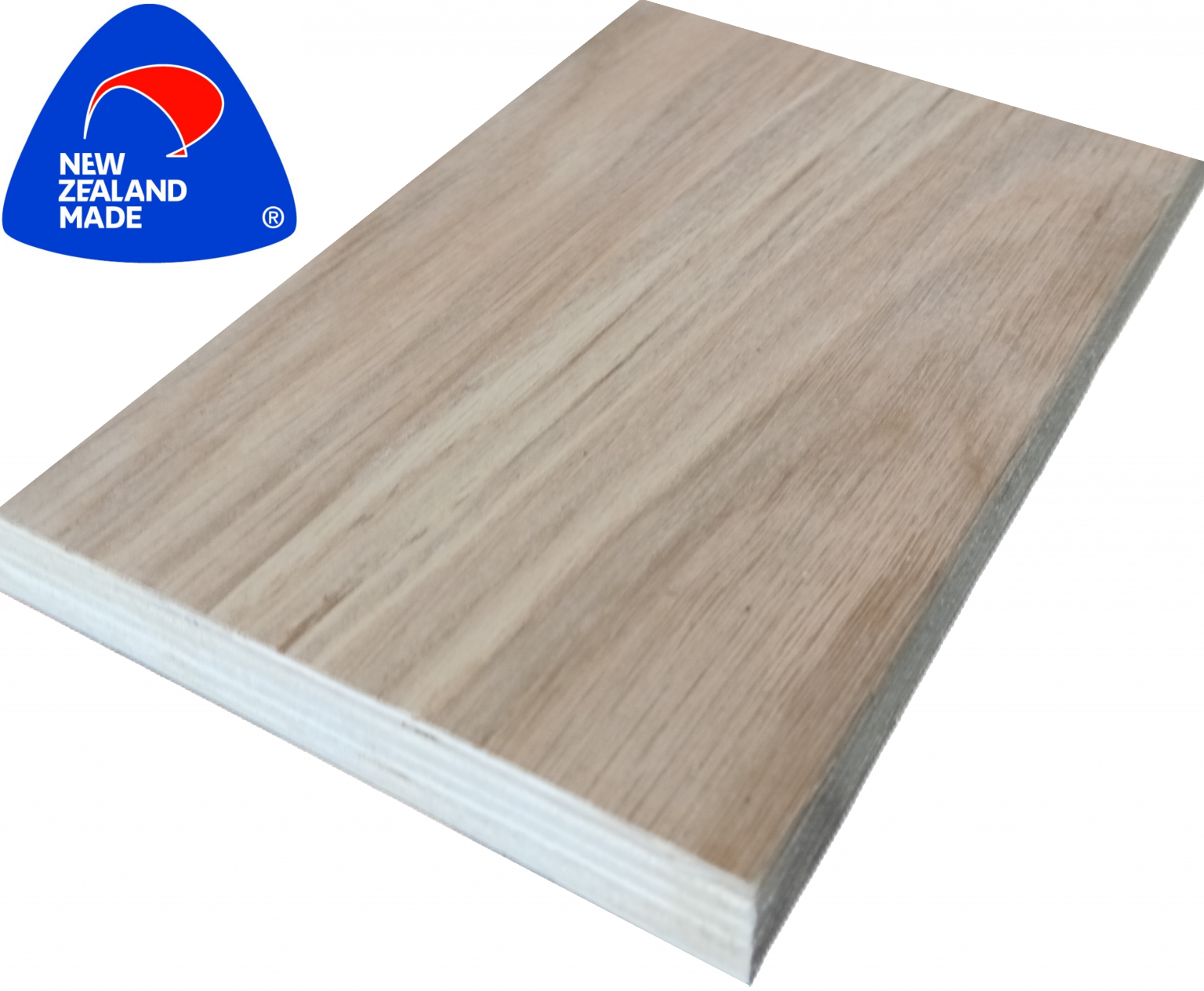 American White Oak Natural Timber Veneer Crown Cut 2F on MDF
