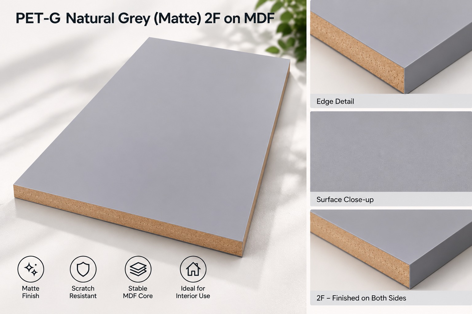 PETG Natural Grey 2