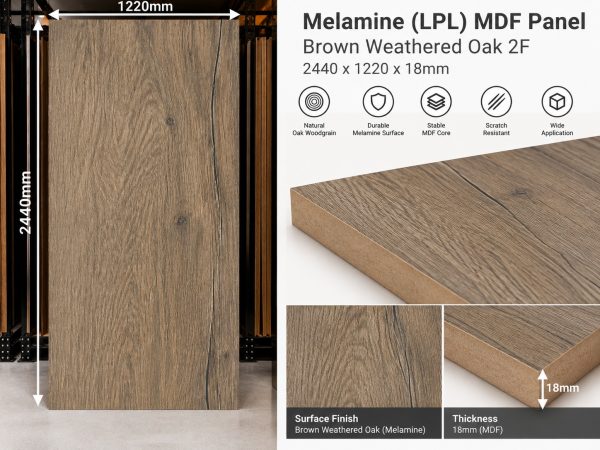 Melamine_Brown_Weathered_Oak_2F_MDF_2440x1220x18mm