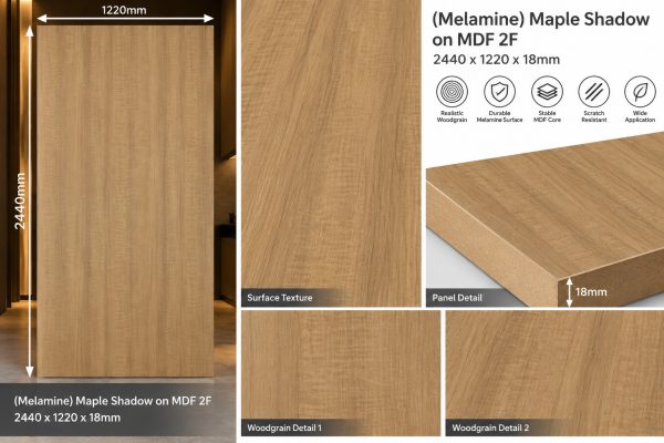 Melamine_Maple Shadow_on_MDF_Product