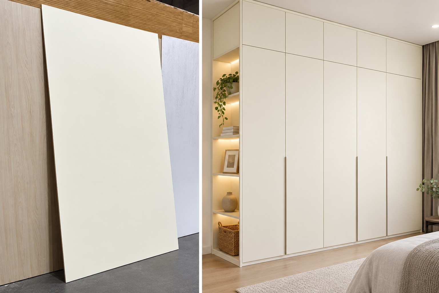 Melamine_Vanilla_Wardrobe