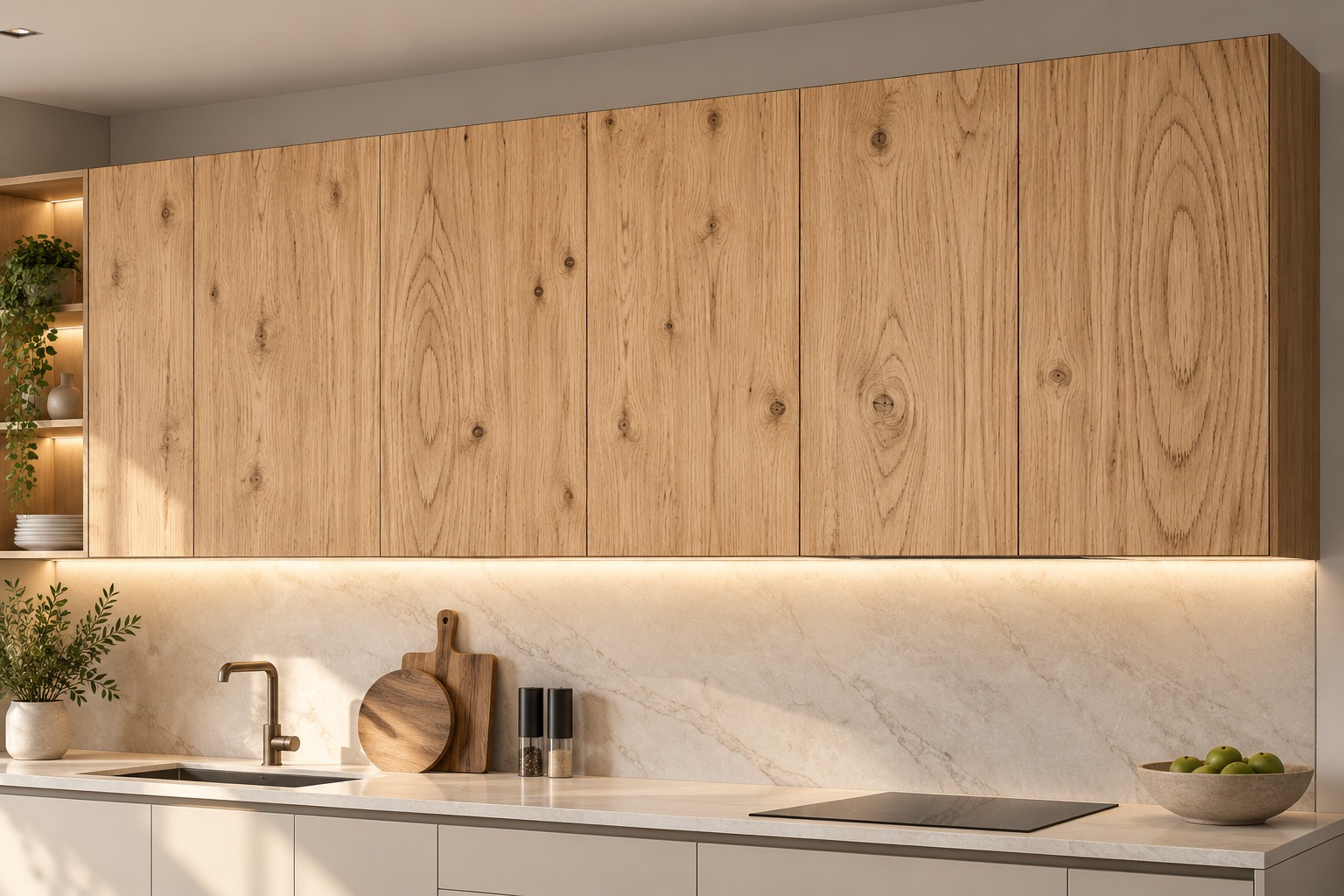 Veneer Knotty Oak 4