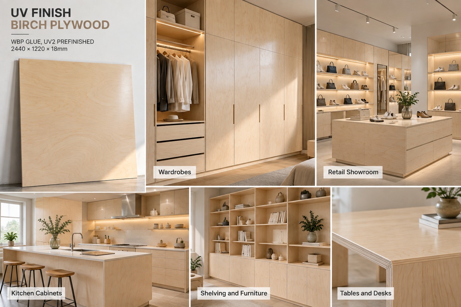 Birch UV showroom