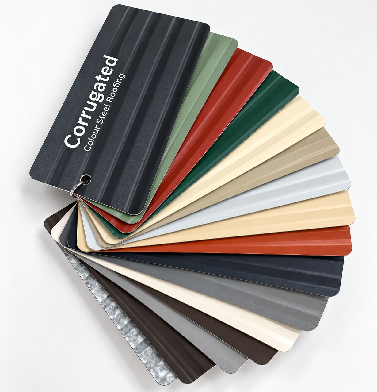 Corrugated color steel 2