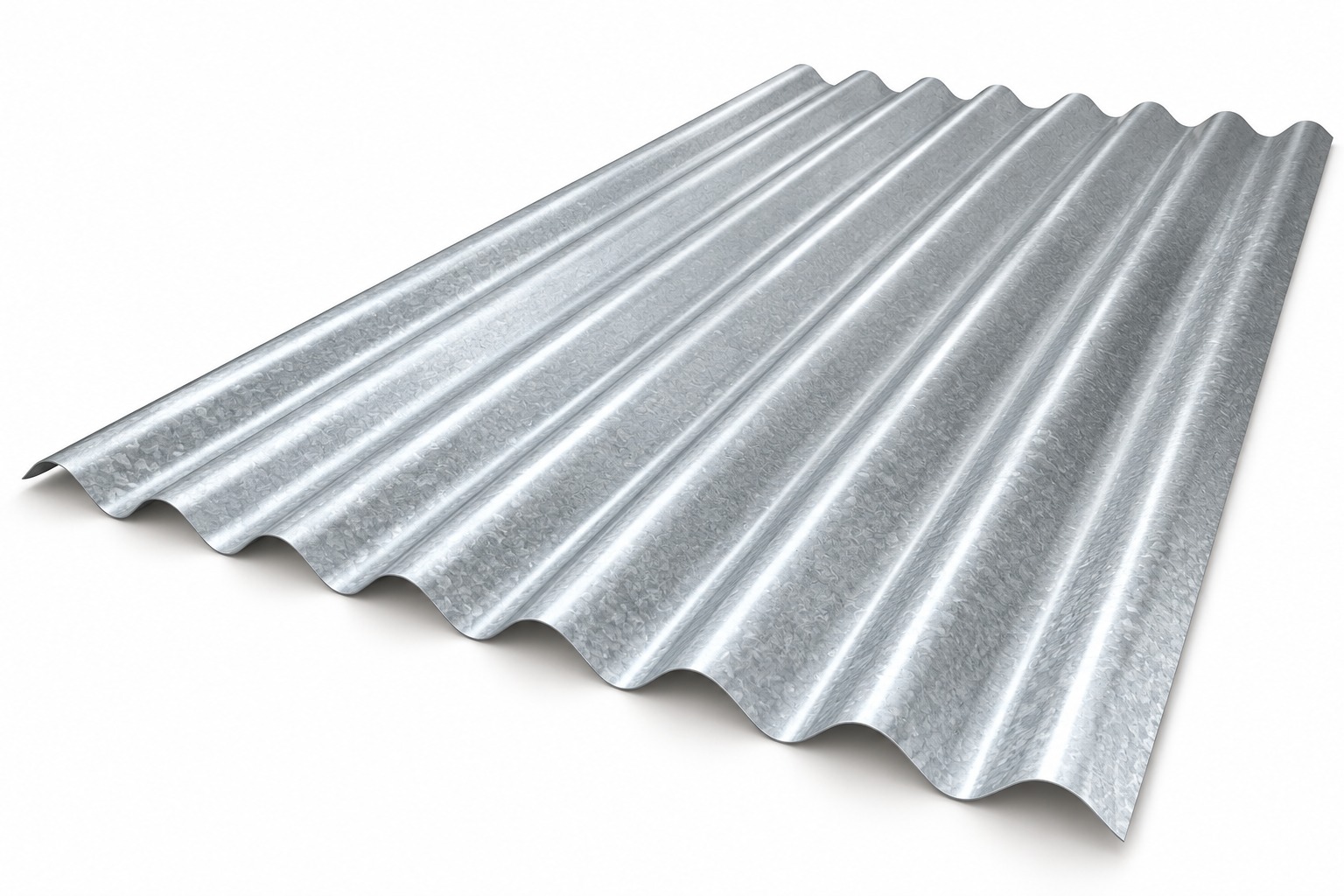 Corrugated zincalume