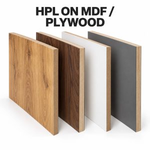 HPL on MDF/Plywood
